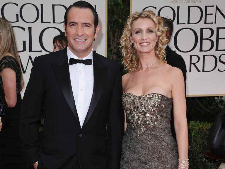 Jean Dujardin next to Alexandra Lamy on the red carpet, the Instagram video that makes people talk