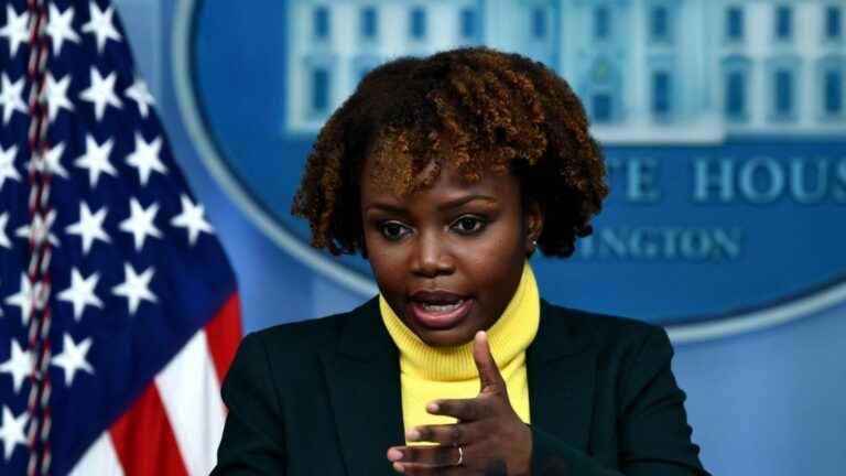 Karine Jean-Pierre becomes the first black woman and the first lesbian White House spokesperson