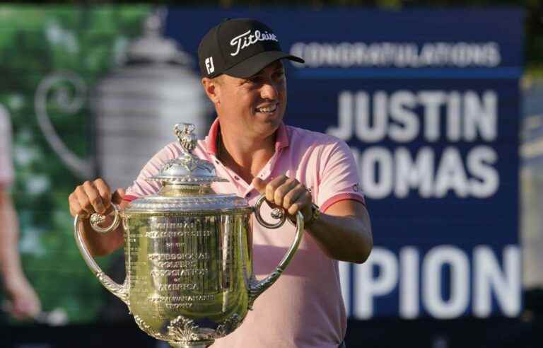 Justin Thomas wins the PGA Championship