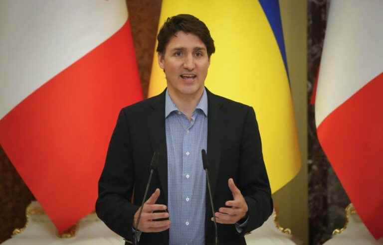 Justin Trudeau in kyiv to condemn “war crimes”, which continue