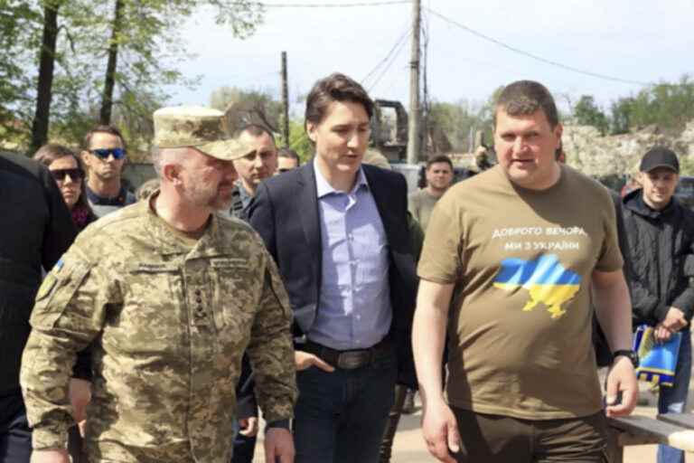 Justin Trudeau visits Ukraine