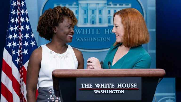 Karine Jean-Pierre, new spokeswoman for the White House, first black and lesbian woman to hold this position