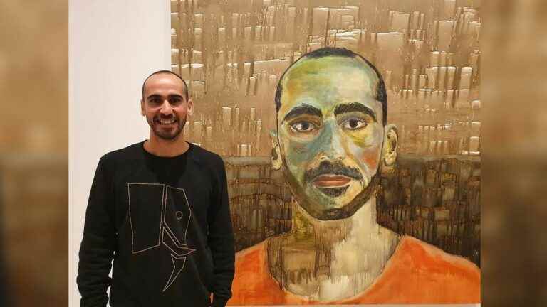 Kurdish refugee can land Australia’s most prestigious painting prize with self-portrait painted with toothbrush