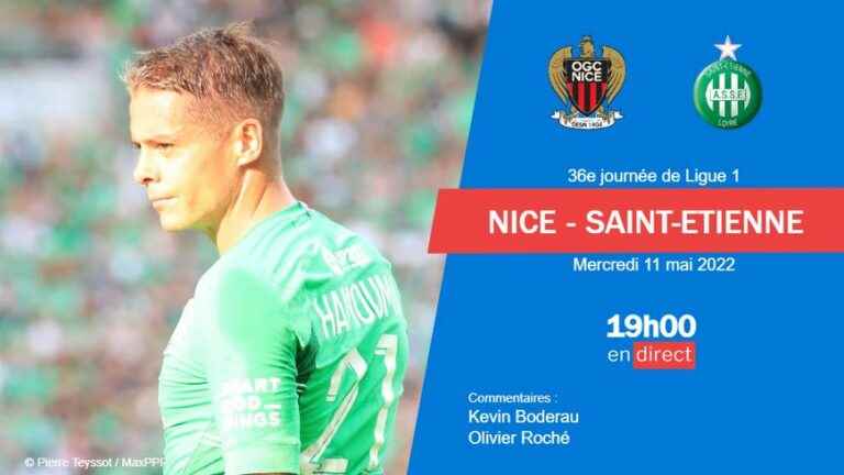 LIVE – Ligue 1: ASSE travels to Nice for the 36th day