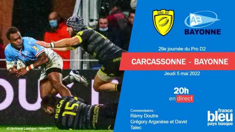 LIVE – Pro D2: follow Carcassonne