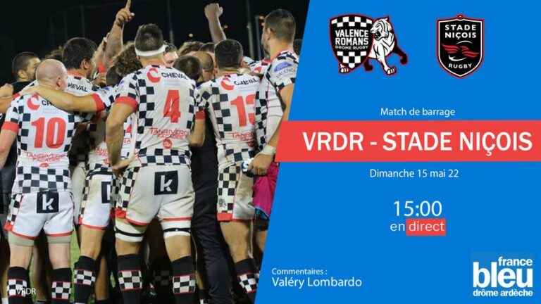 LIVE – Rugby: the VRDR receives Nice, decisive play-off for the semi-finals