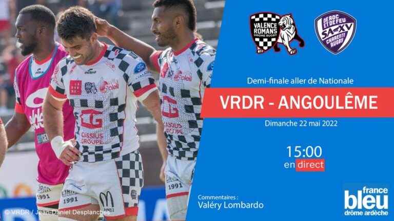 LIVE – Rugby: the VRDR receives Soyaux-Angoulême, follow the National semi-final first leg