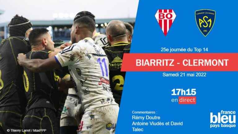 LIVE – Top 14: follow Biarritz