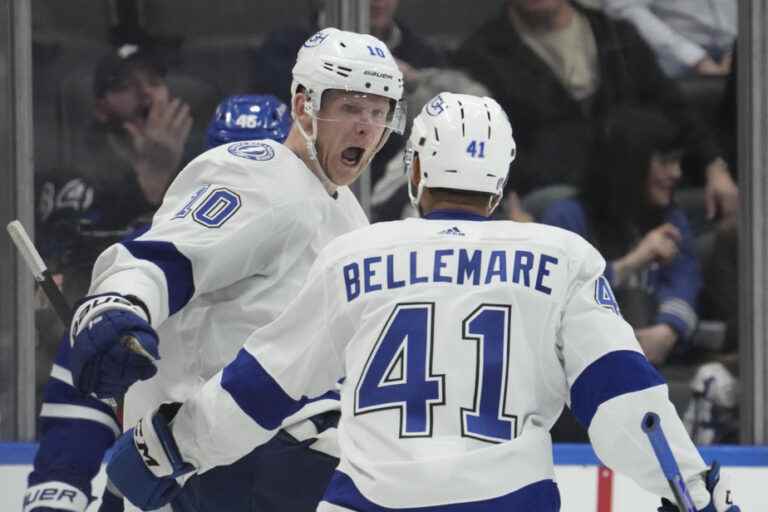 Lightning–Maple Leafs Series |  When Perry is around…