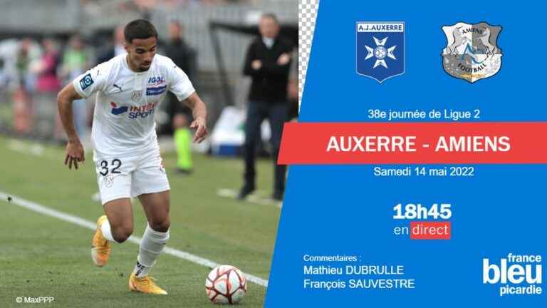 Ligue 2 – Follow the last match of Amiens SC in Auxerre on France Bleu Picardie