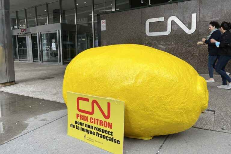 Linguistic controversy |  A “lemon prize” for Canadian National