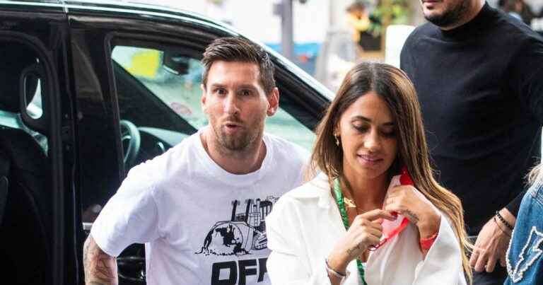 Lionel Messi and his wife Antonela Roccuzzo: very chic for a big evening in Paris