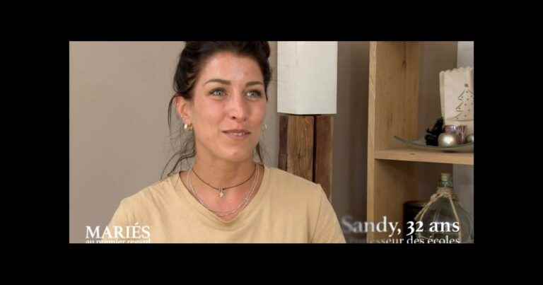 Married at first sight: Sandy very close to an ex-candidate