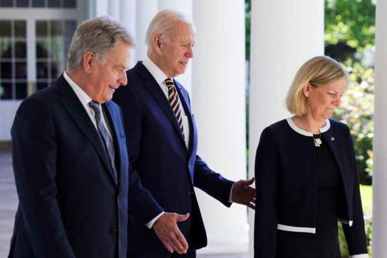 Membership of NATO |  Biden receives the leaders of Sweden and Finland