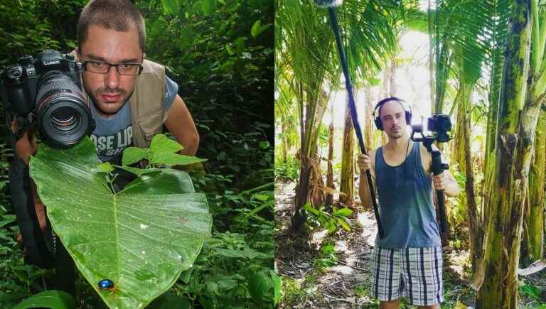 Michaël and Alexander, two brothers who went to live in the Philippines to make a film about insects