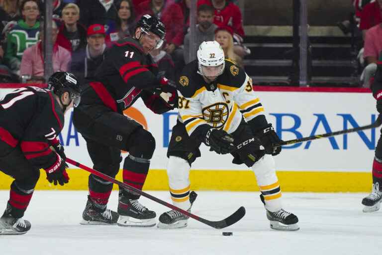 Monday in the NHL |  The “colossus” had the upper hand over Patrice Bergeron…