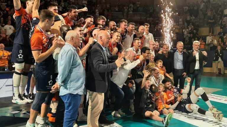 Montpellier wins a historic title of French Volleyball champion