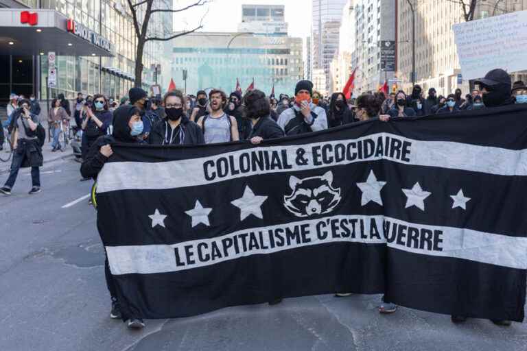 Montreal |  An anti-capitalist demonstration dispersed in the city center