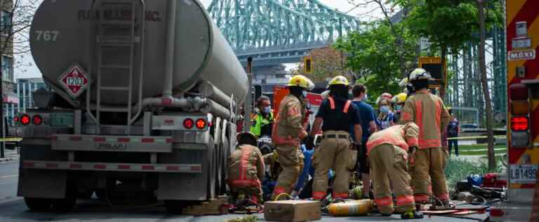 Montreal: the pedestrian hit by a tanker succumbed to his injuries