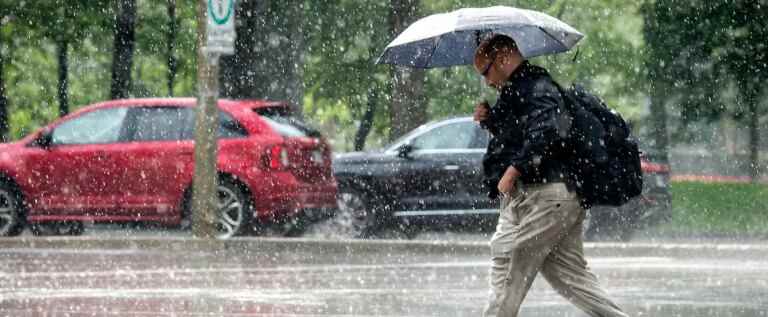 Up to 25 millimeters of rain over southern Quebec