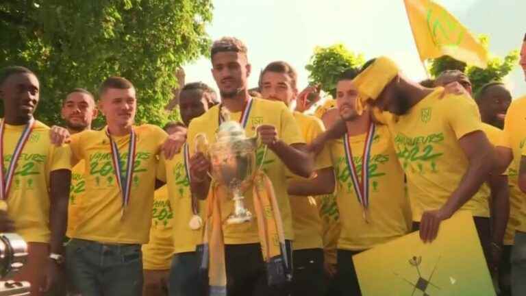 Nantes celebrate their fourth title