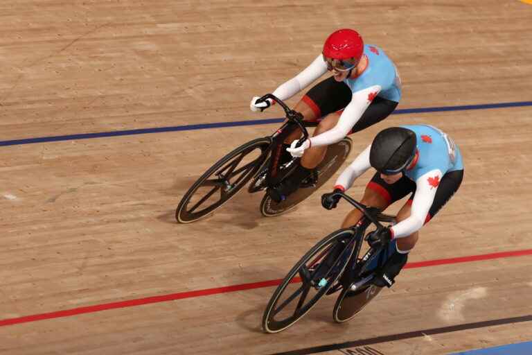 Nations Cup |  Kelsey Mitchell and Lauriane Genest qualified for the sprint semi-finals