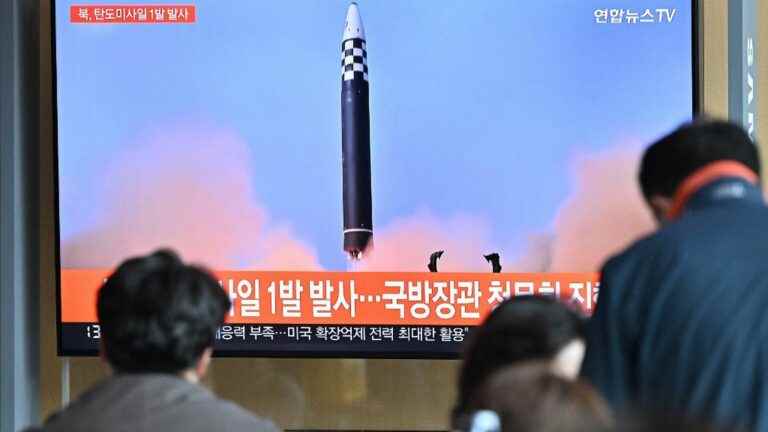 North Korea launched a new ballistic missile into the Sea of ​​Japan