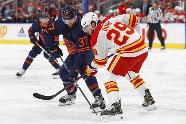 Oilers prevail 4-1 over Flames