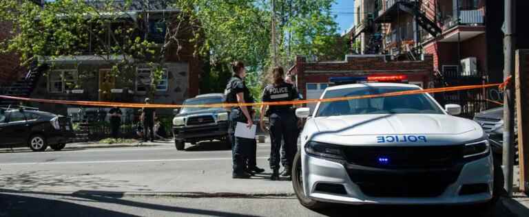 [PHOTOS] A man dies under his vehicle in Montreal