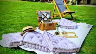 Picnic at Malartic-Lagravière in Léognan