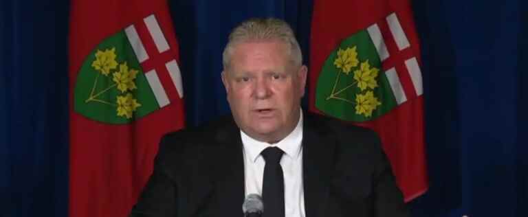 Poll: Doug Ford well ahead of the electoral race in Ontario