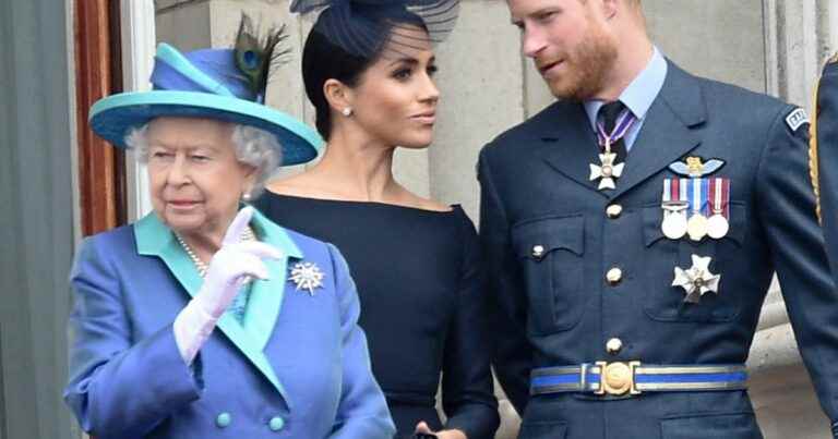 Prince Harry is already planning the continuation after the death of the queen, Meghan Markle in a black anger