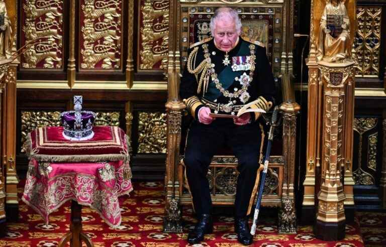 Queen Elizabeth II replaced by Prince Charles for throne speech