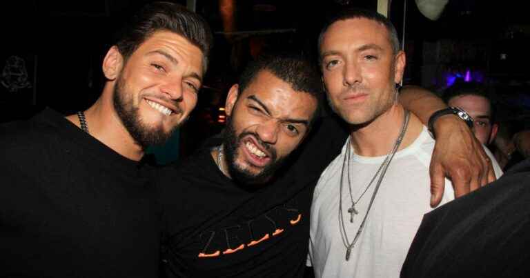 Rayane Bensetti accomplice with Brahim Zaibat and Maxime Dereymez: big night for the trio in the disco