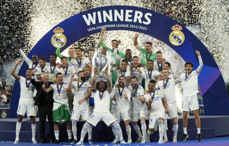 Real Madrid win the Champions League final