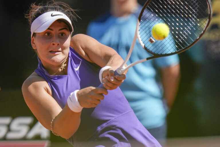 Roland Garros |  Victory for Bianca Andreescu in three sets