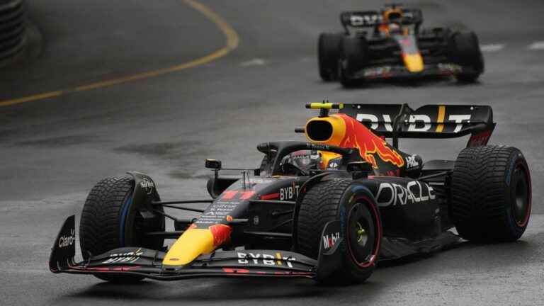 Sergio Pérez wins in Monaco at the end of a Grand Prix disrupted by rain, Charles Leclerc fourth