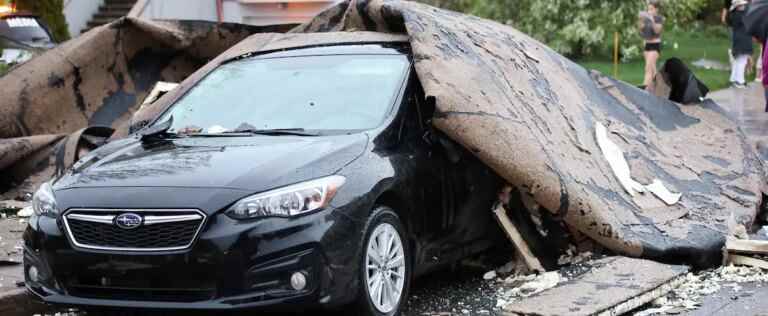 Severe thunderstorms cause great damage