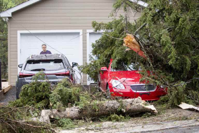 Severe thunderstorms in Quebec |  More than 400,000 homes still without electricity