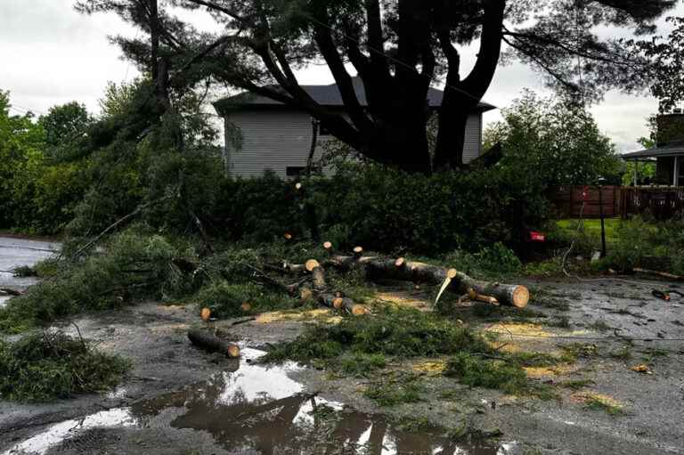 Severe thunderstorms in Quebec |  Your testimonials