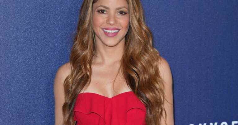 Shakira: Mini-dress and very high heels, the singer puts the package in New York