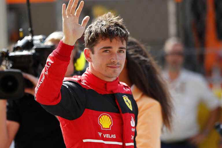 Spanish Grand Prix |  Charles Leclerc gets the lead position