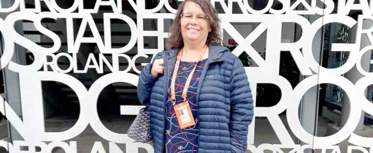 Tennis: a mother on the circuit