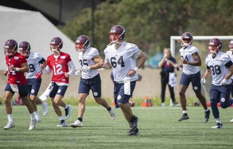 The Alouettes suspend their training camp