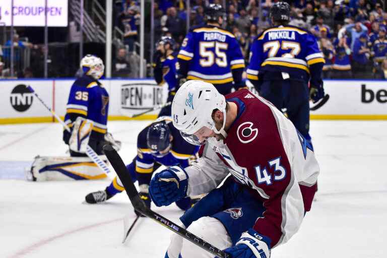 The Avalanche eliminate the Blues |  The Press