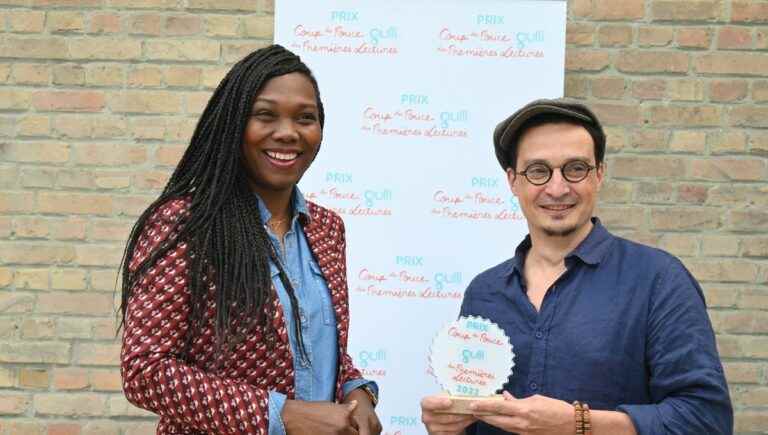 The Coup de Pouce Gulli Prize for the First Readings awarded to Wattrelos by Kareen Guiock