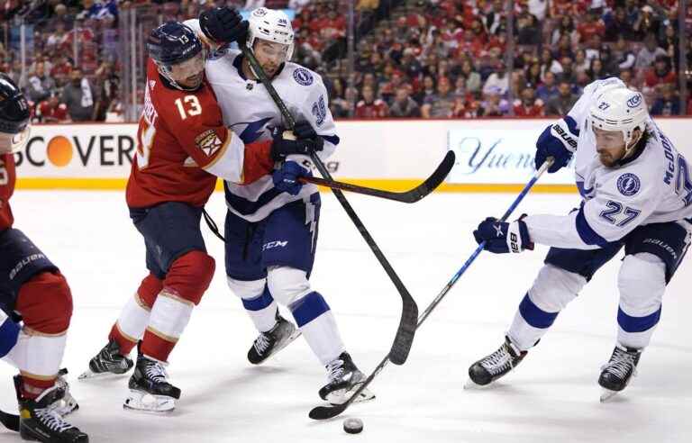 The Florida Panthers and the Tampa Bay Lightning cross swords again