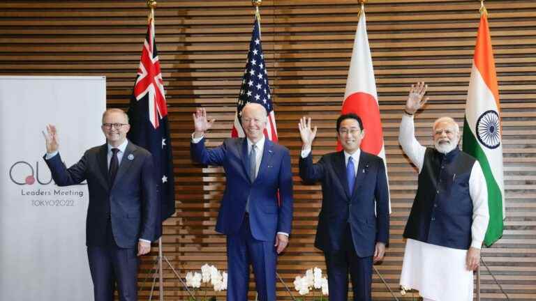 The United States, Japan, Australia and India united to organize against China