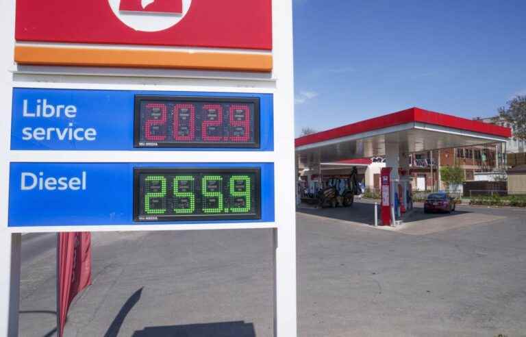 The average price of gasoline exceeds $2 per liter for the first time in Canada