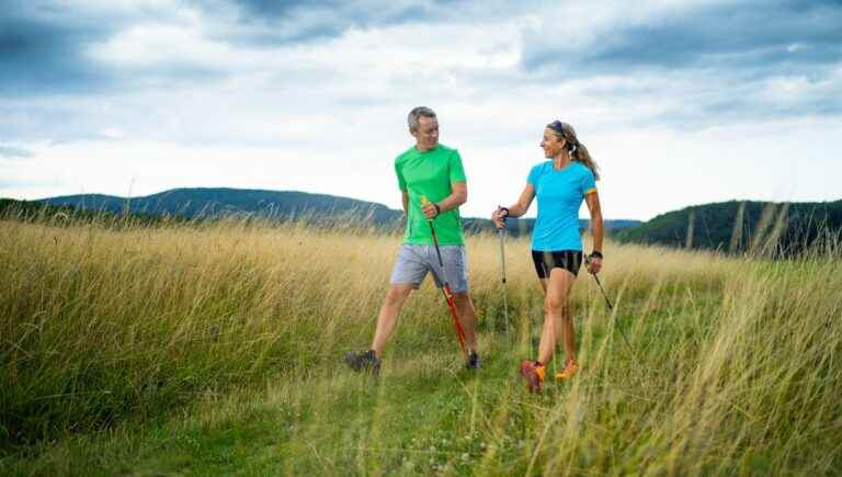 The benefits of Nordic walking